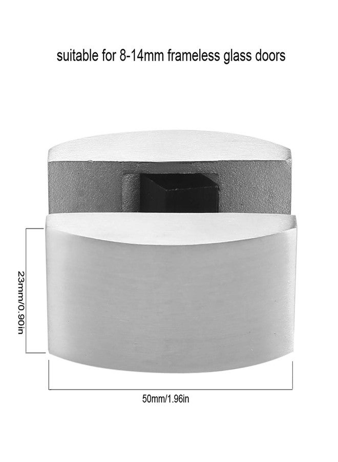 Nikou Bottom Guide for Sliding Shower Door, 304 Stainless Steel Bottom Guides for 8mm-14mm Shower Glass Door, Shower Door Replacement Parts - Image 4