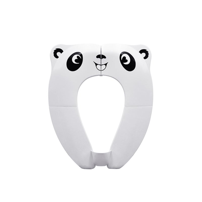 Portable Potty Seat: Foldable Ergonomic Design, Premium BPA-Free ABS Material - Splash-Proof & Non-Slip, Compact Size for Toddler Travel, Home Use & On-the-Go - Image 1