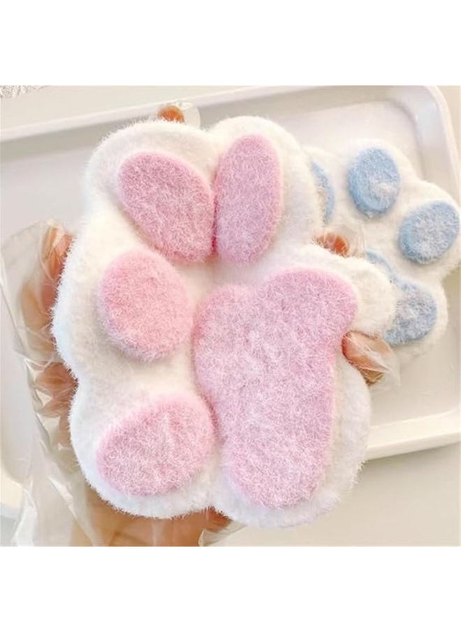 Generic Dujuanus Cat Paw Squeeze Toys, Squishy with Giant Paw, Cat Paw Shaped Hand Squeeze Toys, Squishy Big Cat Paw Silicone Squeeze Toys (White)  - Image 1