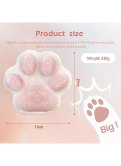 Generic Dujuanus Cat Paw Squeeze Toys, Squishy with Giant Paw, Cat Paw Shaped Hand Squeeze Toys, Squishy Big Cat Paw Silicone Squeeze Toys (White)  - Image 2