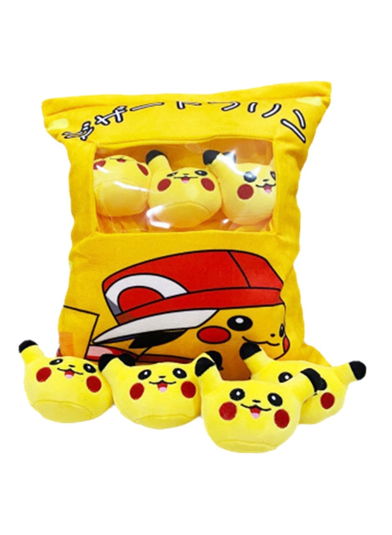 Creative bagged round toys cute cartoon dolls a big bag of creative plush toys  - Image 1