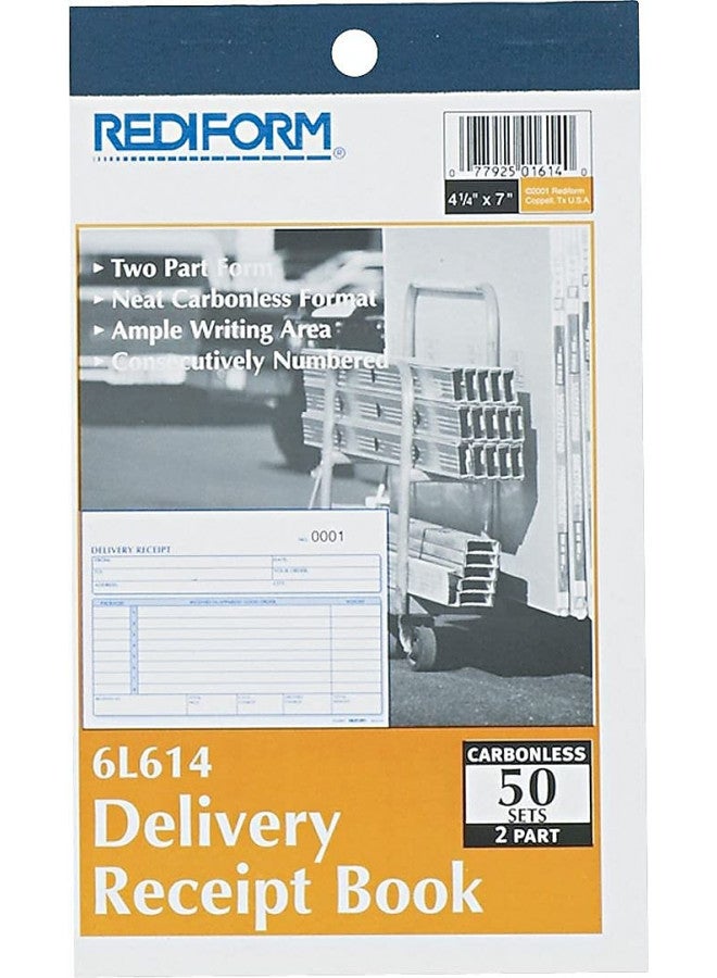 Rediform Rediform Carbonless Delivery Receipt Books (RED6L614) - Image 1