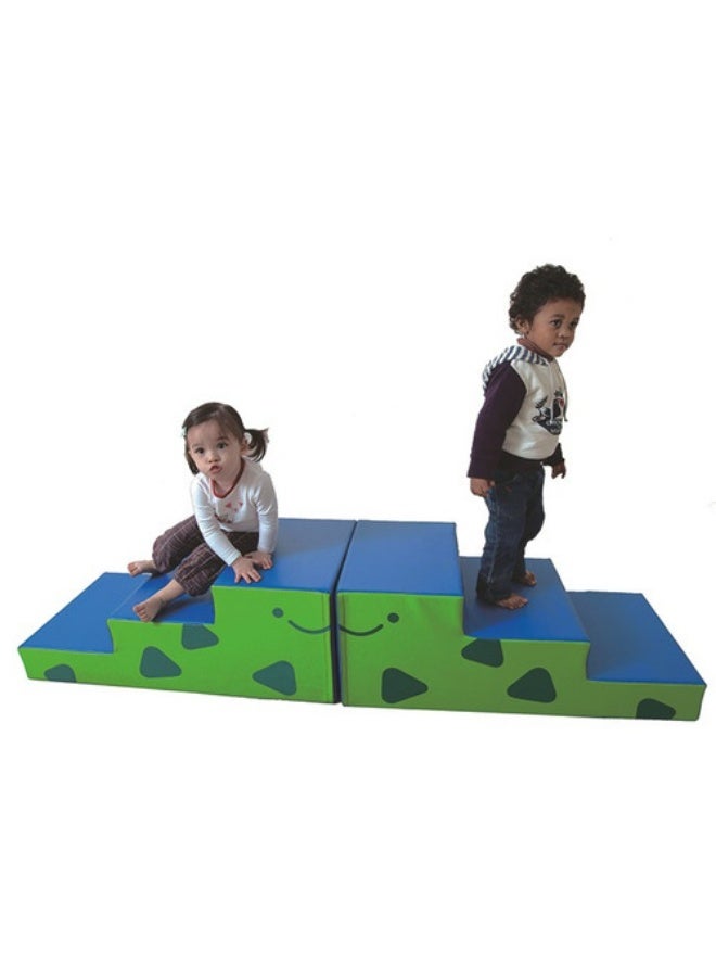 Dinosaur Animal Ride On Soft Play Toy for Kids Motor Skills Balance Coordination Crawling Walking Climbing Activity Equipment