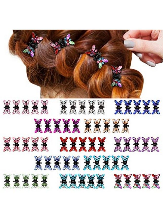 ANBALA Hair Claw Clips 65Pcs Mini Hair Butterfly Clips - Image 2