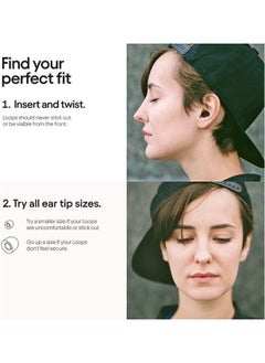 General Loop Quiet - Ear Plugs for Sleep – Super Soft, Reusable Hearing Protection in Flexible Silicone for Noise Reduction & Flights  - Image 5