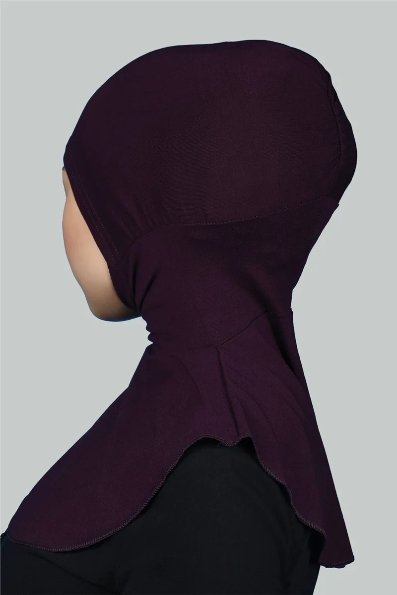 Altobeh Ready-made Practical Neck Hijab Scarf - Plum