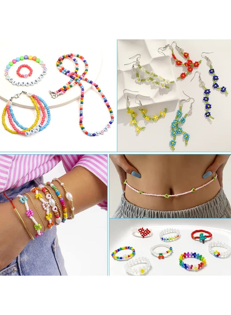 ماونتين جيمس خرز صغير للحرف اليدوية مجموعة متنوعة مع صندوق منظم - Image 4