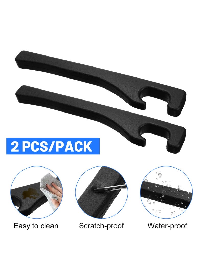 SYOSI Universal Car Seat Gap Filler, 2Pcs Black Seat Gap Blocker Organizer to Prevent Items from Dropping, Fits Car, SUV, Truck Accessories, Fill the Gap Between Seat and Console - Image 3