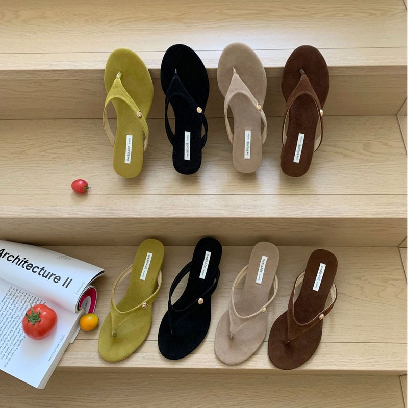 Women's Wedge Toe Flip Flops Summer 2026 New Style - Image 1