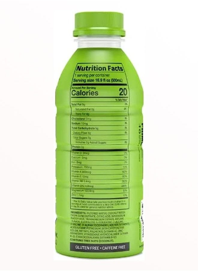 prime_hydration_drink - Prime Hydration Drink Bottle naturally Flavored with Zero Sugar, Boost Energy and Caffeine Free 1 Lemon Lime1 Blue Raspberry 500 ml +500 ml - Image 1