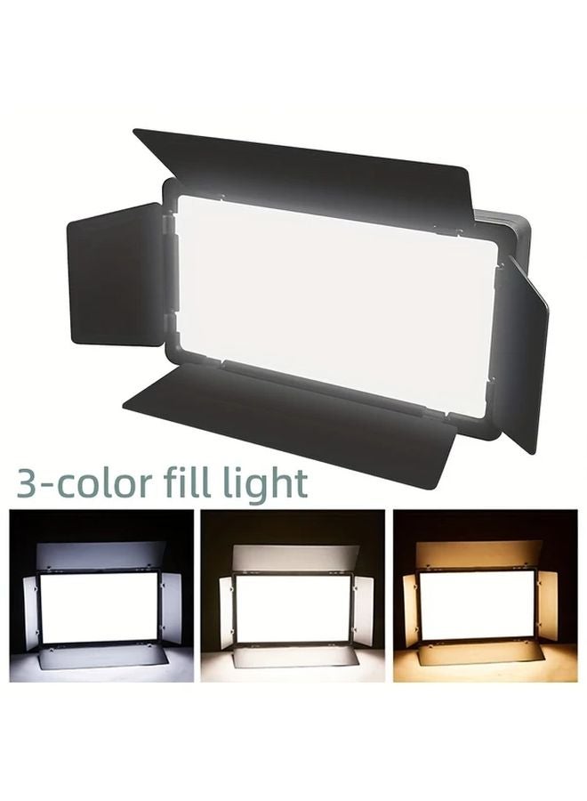 6 Inch LED Square Ring Light With Adjustable Clamp USB Rechargeable RGB Warm Neutral Cool - Image 1