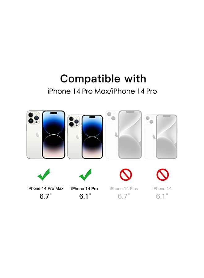Jetech Camera Lens Protector for iPhone 14 Pro 6.1-Inch and iPhone 14 Pro Max 6.7-Inch, 9H Tempered Glass Metal Individual Ring Cover, HD Clear, 3-Pack (Space Black) - Image 3