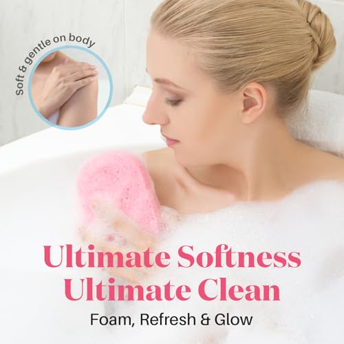 Calypso™ Relaxing Moment PO'2 100% Natural Cellulose Bathing Sponge Hypoallergenic & dermatologically Tested sea sponge - Image 2