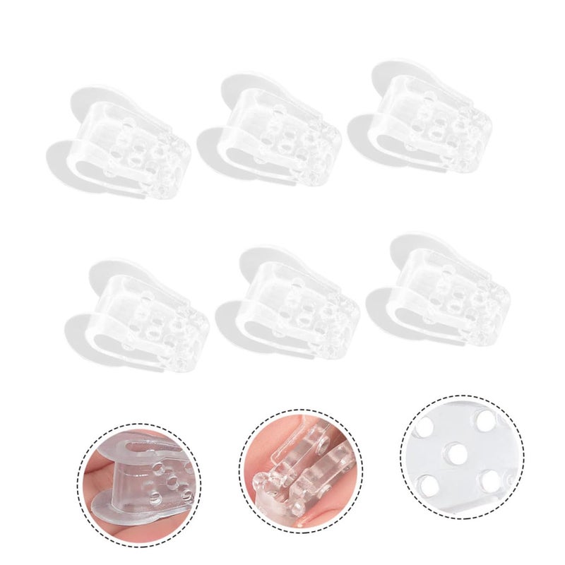 SECFOU 3pairs Toe Separators Comfortable Bunion Correctors for Men and Women Foot Alignment and Relief Tools for Overlapping Toes and Hallux - Image 4