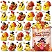 ANGGIKO 24 Pcs Thanksgiving Rubber Ducks Thanksgiving Themed Ducks Bulk Turkey Ducks Thanksgiving Party Favors Supplies for Kids Adults Fall Duck Bathtub Bathing Toy for Holiday Autumn Table Centerpiece - Image 3