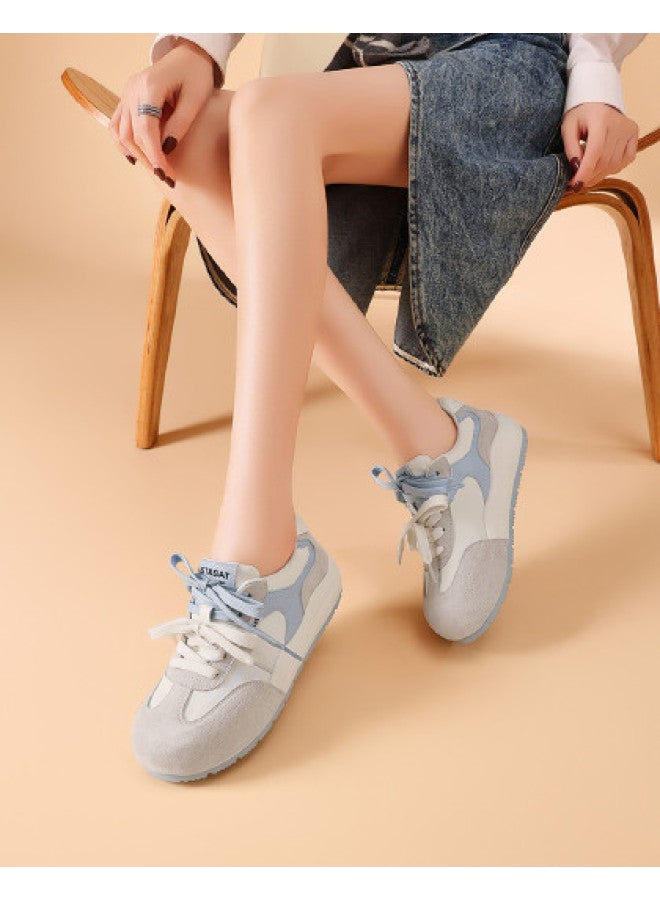 St&Sat Saturday Thick-soled Training Shoes Women's 2025 Winter New Arrival Sneakers Retro Casual Shoes - Image 1