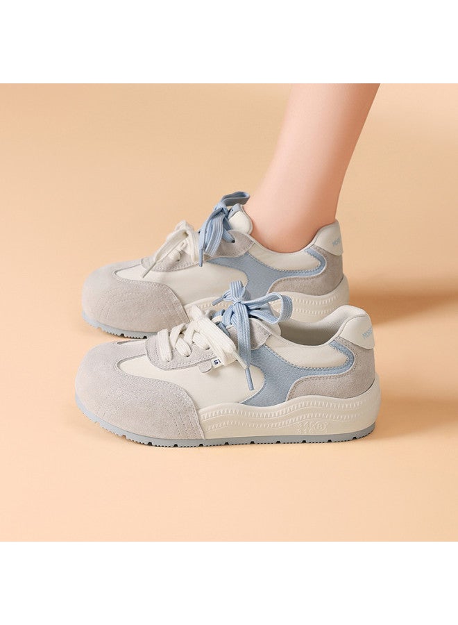 St&Sat Saturday Thick-soled Training Shoes Women's 2025 Winter New Arrival Sneakers Retro Casual Shoes - Image 2