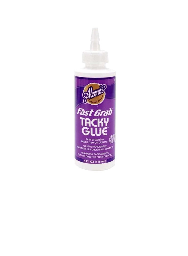 Aleene's Fast Grab Tacky Glue 4oz - Image 1