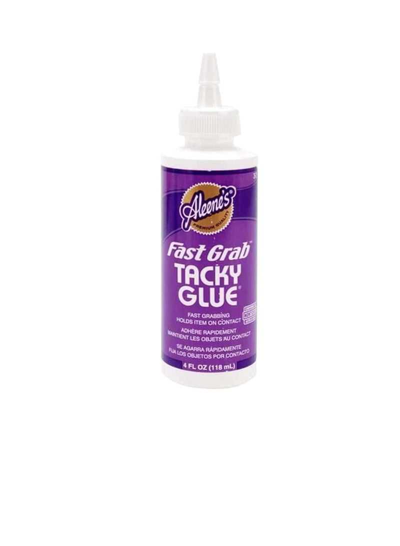 Aleene's Fast Grab Tacky Glue 4oz - Image 2