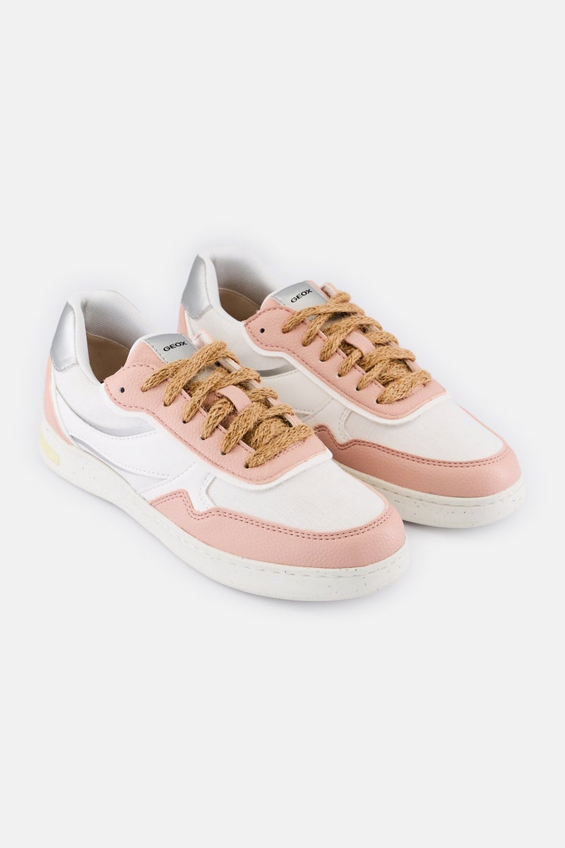 GEOX Women Jaysen Lace Up Casual Shoes, Multicolor - Image 1