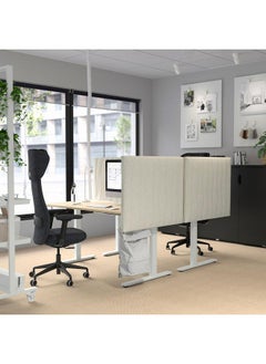 erorex Acoustic Screen For Desk, Gunnared Beige, 70X72 Cm  - Image 3