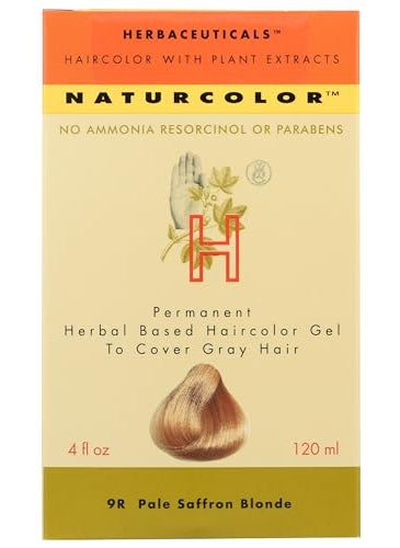 Naturcolor naturcolor Haircolor - Pale Saffron Blonde Hair Dye, 4 Fl Oz (9R) 