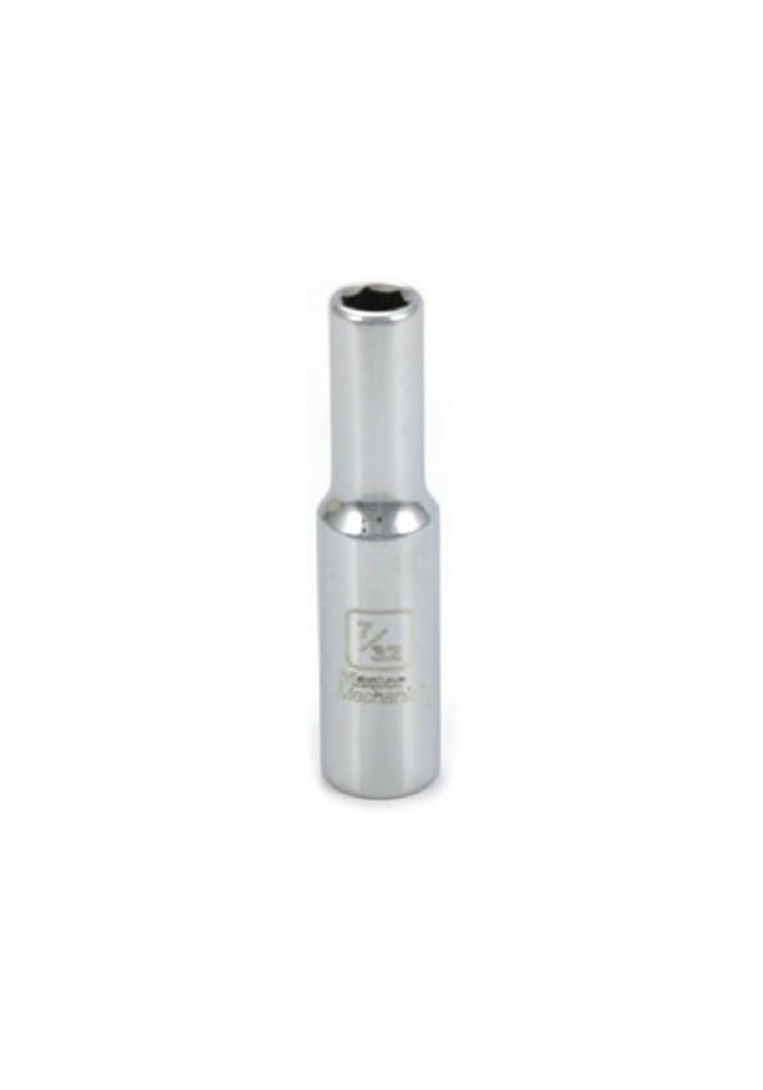 Apex Tool Group Master Mechanic 1/4" Drive Deep Socket, 7/32" - Image 1