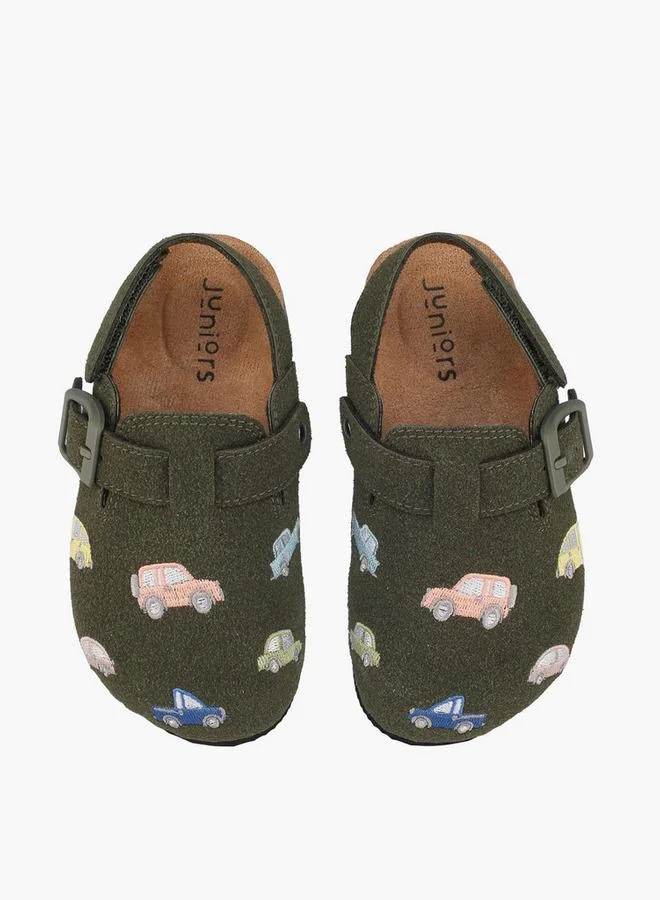 Juniors Boys Hook & Loop Sandals