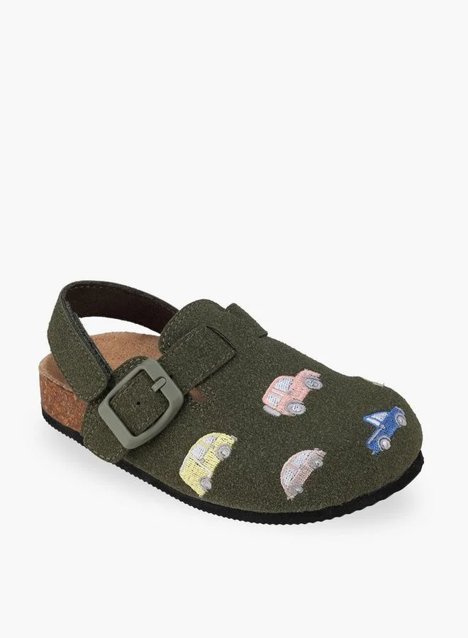 Juniors Boys Hook & Loop Sandals