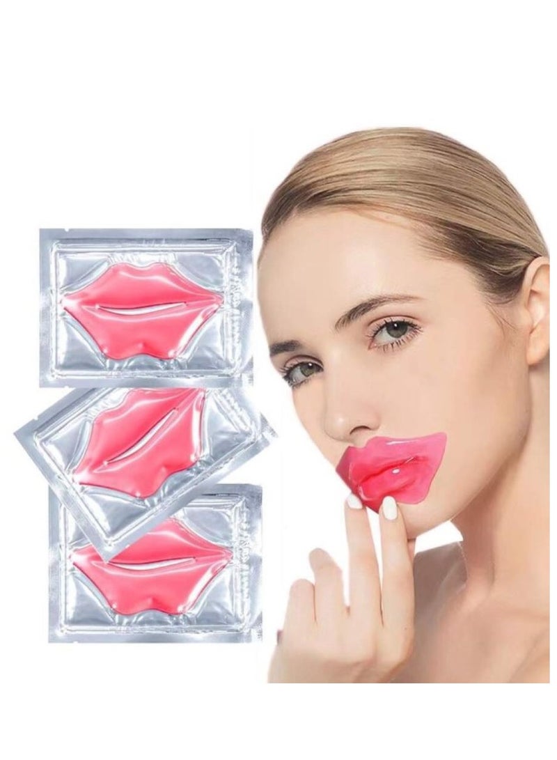 Generic 10-Piece Collagen Moisturizing Lines Nourishing Lip Mask Pink  - Image 1