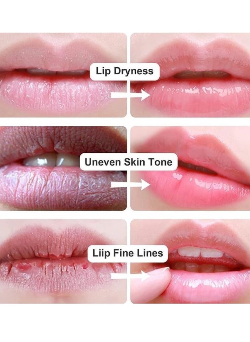 Generic 10-Piece Collagen Moisturizing Lines Nourishing Lip Mask Pink  - Image 5