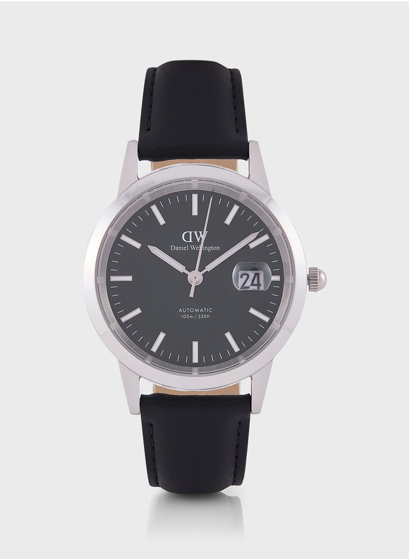 DANIEL WELLINGTON Iconic 40mm Silver Watch  - Image 1