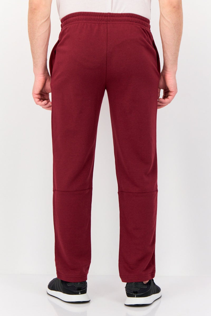 TapouT Men Sportswear Fit Brand Logo Outdoor Sweatpants, Maroon  - Image 4