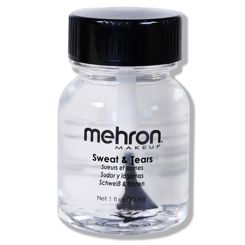Mehron Makeup Sweat & Tears | Professional Special Effects Liquid for Fake Tears and Sweat 1 fl oz (3 g) - Image 1