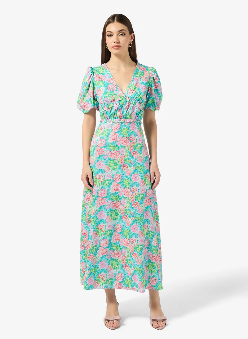 Ella  FLoral Print Dress for Women | Best Price UAE