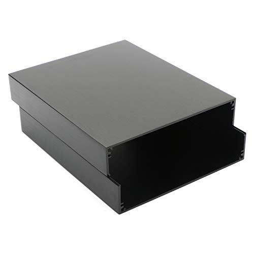 JIUWU 125x51x150 mm Aluminum Box DIY Project Enclosure Surface Drawing Process Split Case for PCB Audio Amplifier Power Supply - Image 5