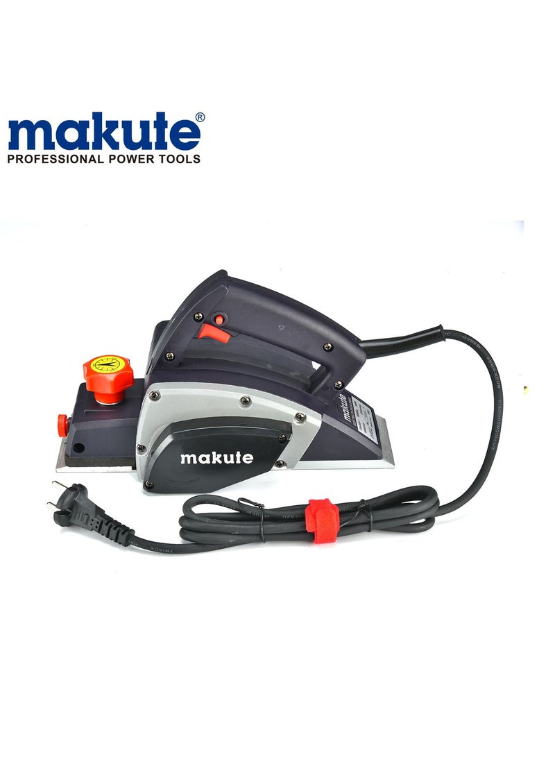 makute Electric Planer 600w,  Speed: 16,000 rpm, Max longitudinal planing: 1 mm, Maximum planing width: 82 mm - Image 4