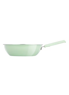 NIRLEP NutriHealth Pro 24cm Induction Deep Fry Pan | Silver Ion Coating, Induction Compatible, Metal Spoon Friendly, Heavy Duty Handles With Soft Touch Finish  - Image 3
