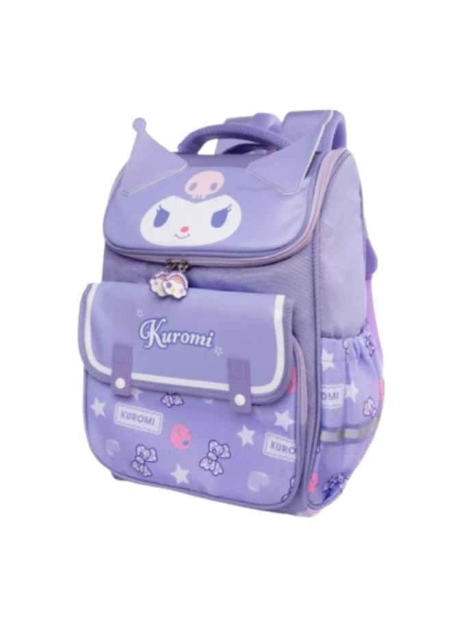 Sanrio Kuromi Kids School Backpack – Cute Purple Cartoon Design, Lightweight & Spacious - Image 1