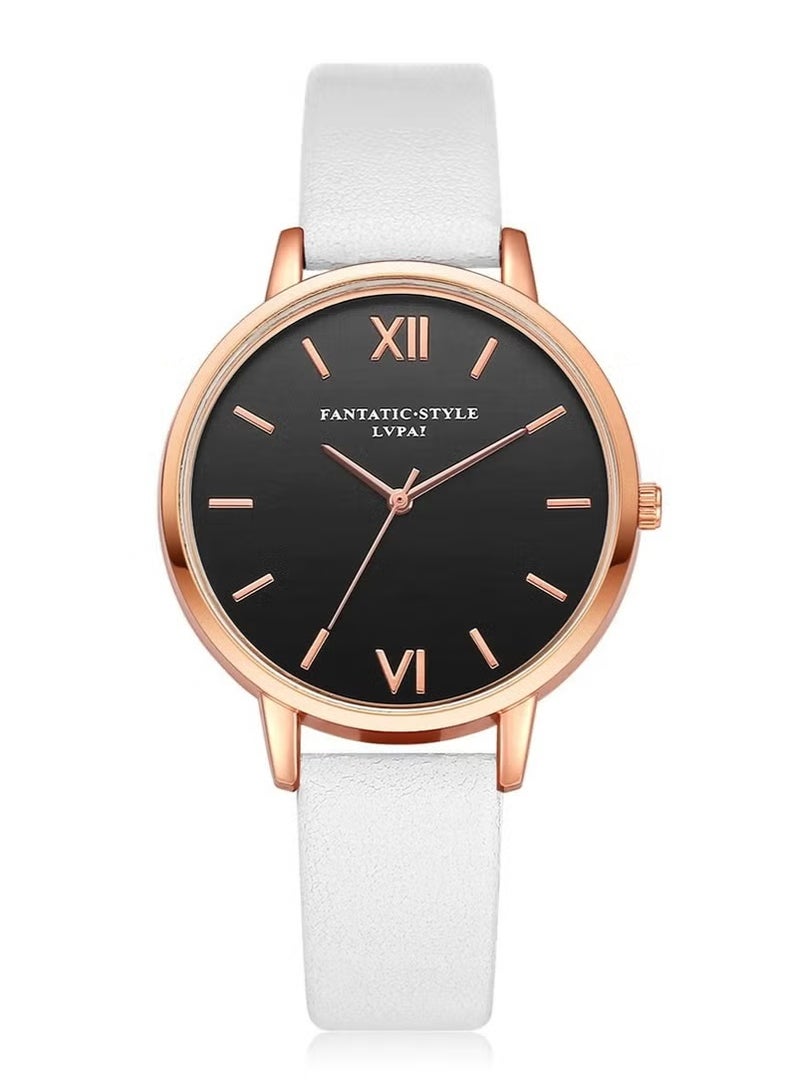 5PCS Stylish Beautiful Ladies Watch Bracelet Charming and Elegant Holiday Gift Women's Watch Set Women's Bangle Watch and Bracelet Set  - Image 2