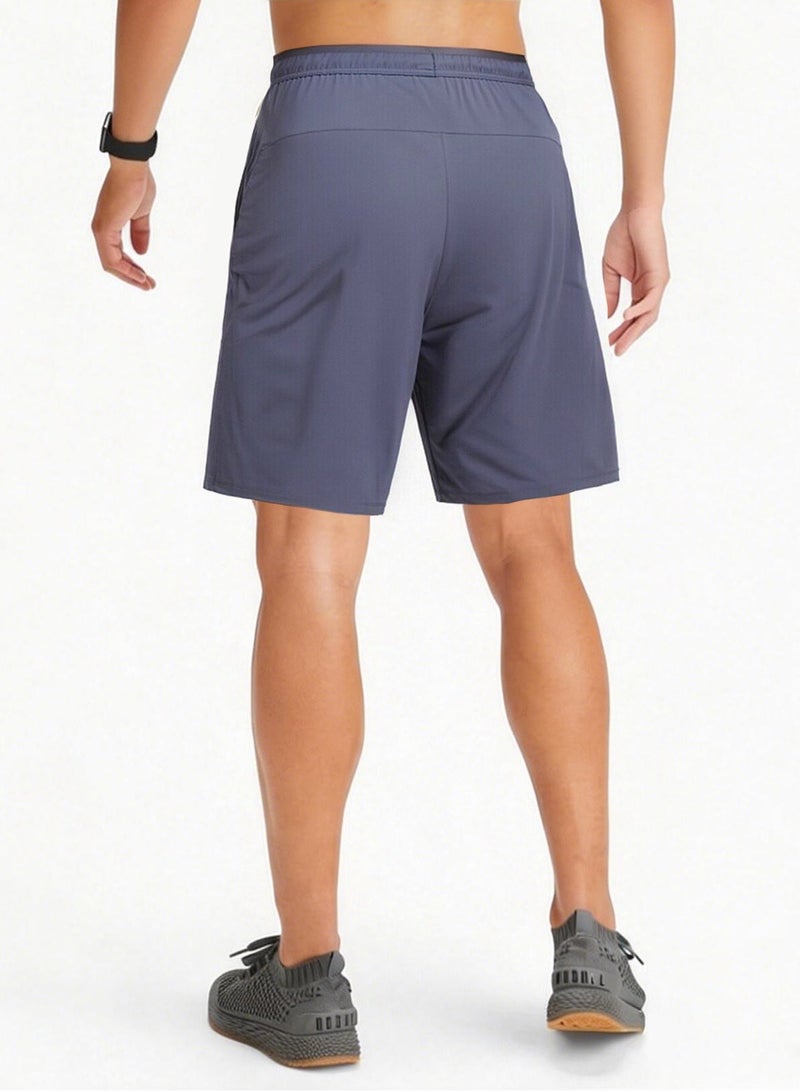QUASER Men's Athletic Shorts,5'' Lightweight Quick Dry Running Sports Knit Athletic Gym Shorts with Pockets - Image 2