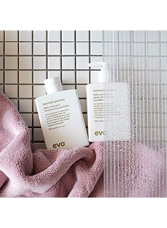 EVO Normal Persons Daily Care Conditioner - Refreshes & Balances Scalp, Reduces Frizz, Reinvigorates Scalp and Hair - 300ml / 10.1fl.oz - Image 3