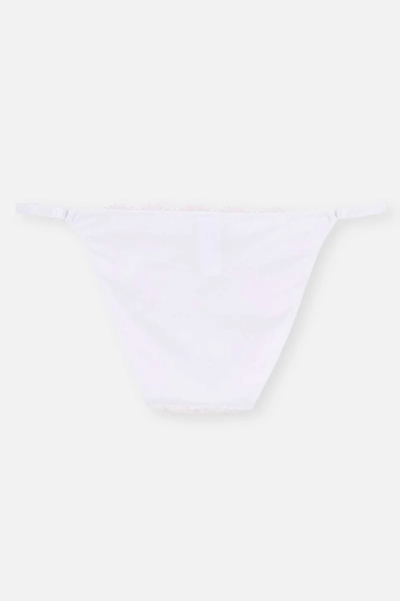 dagi Ecru Maternity Panties with Adjustable Sides and Lace