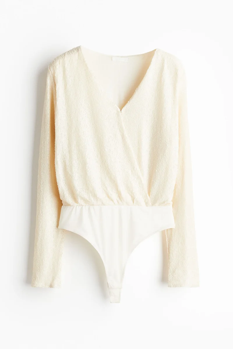 H&M Sequined body