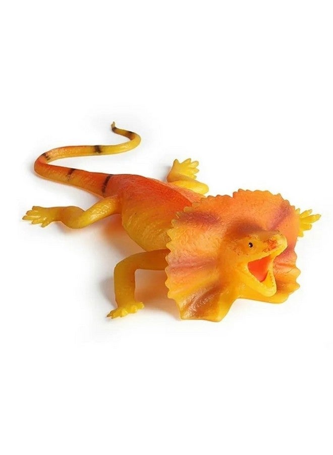 SUPER TOY Reptile Toy for Kids Realistic Gecko Lizard Figurine Rubber Animal Cold Blooded Lifelike Soft Prank Toys Educational Gift Boys Girls - Image 1