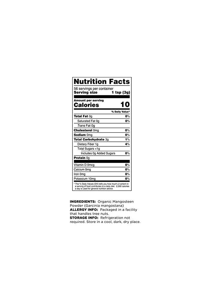 Terrasoul Superfoods Organic Mangosteen Powder - 6 Ounces - Image 4