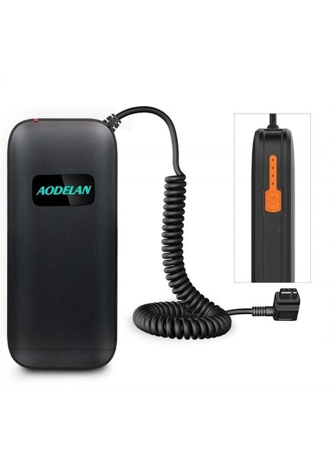 External Flash Battery Pack Battery Power Bank for Canon 600EX II-RT, 600EX-RT, 580EX 580EX II, 550EX,MR-14EX，MR -24EX .Yongnuo & Godox Speedlite Replace CP-E4N & CP-E4 (12 AA Batteries)