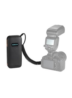 AODELAN External Flash Battery Pack Battery Power Bank for Canon 600EX II-RT, 600EX-RT, 580EX 580EX II, 550EX,MR-14EX，MR -24EX .Yongnuo & Godox Speedlite Replace CP-E4N & CP-E4 (12 AA Batteries)  - Image 5