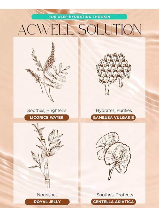 ACWELL Licorice pH Balancing Essence Hydrating Face Mist 100ml | Soothing & Moisturizing Mist with Licorice Water | Nitrogen-Free Spray for All Skin Types | Refreshing Daily Facial Mist - Image 5