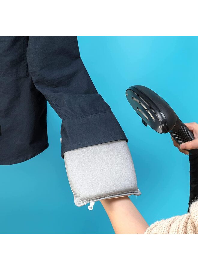 Garment Steamer Ironing Gloves Anti Steam Glove Heat Resistant Garment Steamer Mitt, Garment Steamer Accessories for Clothes,14.5 * 22.5cm  - Image 2